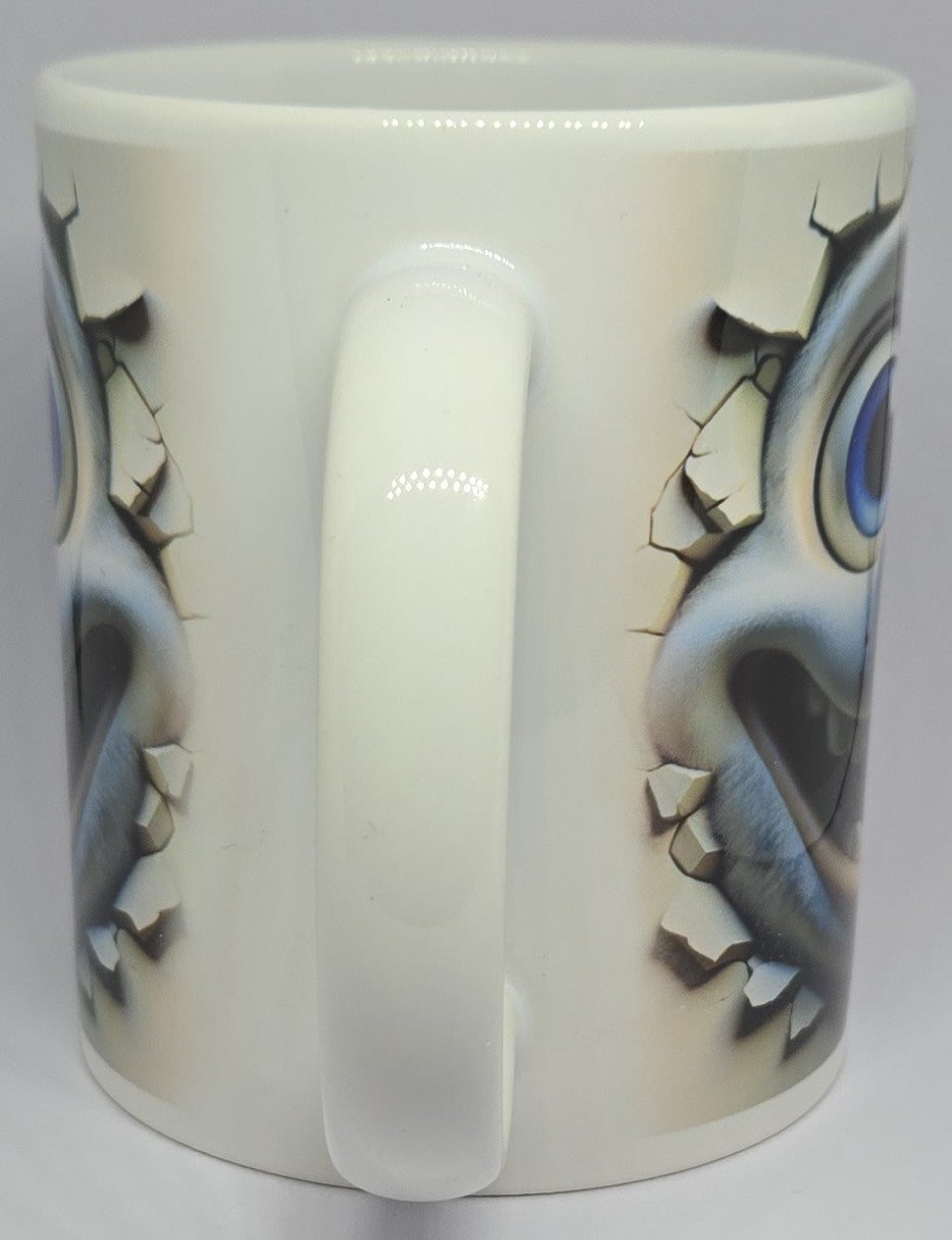 Funny Cartoon Dog Face Mug – Cute Coffee Cup for Pet Lovers & Gift Idea